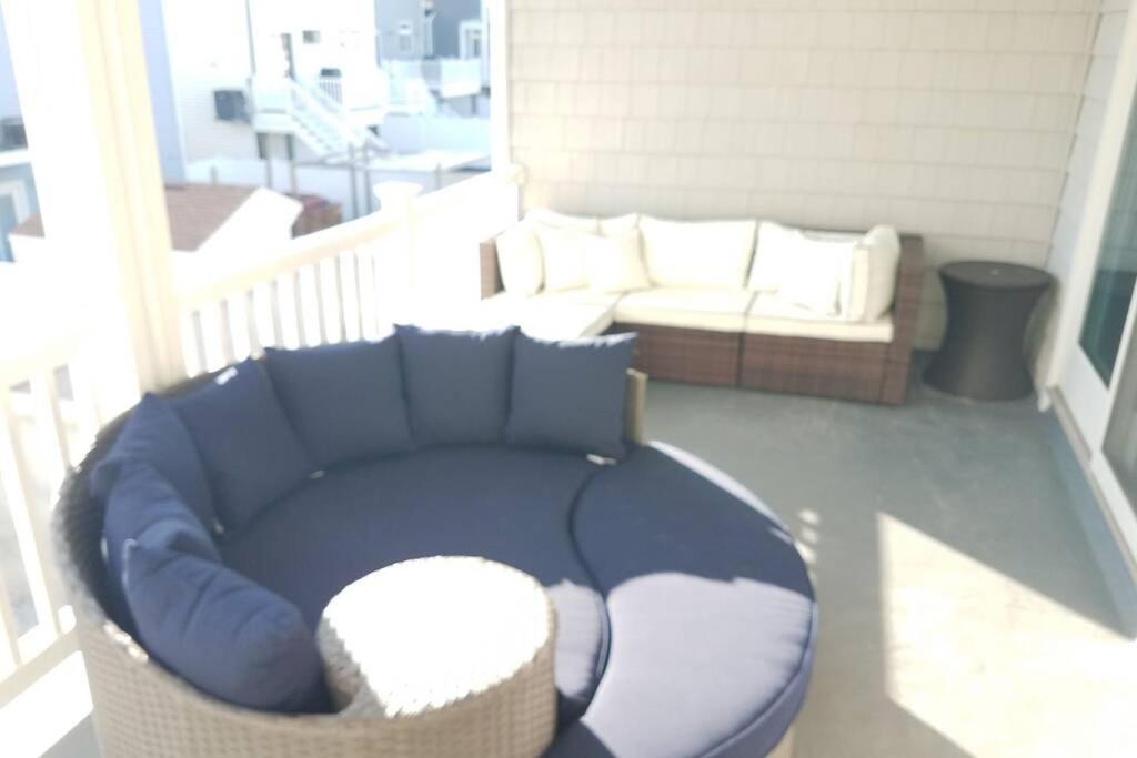 Ocean And Beach Views From Five Decks In Ortley Beach Seaside Heights Exterior photo