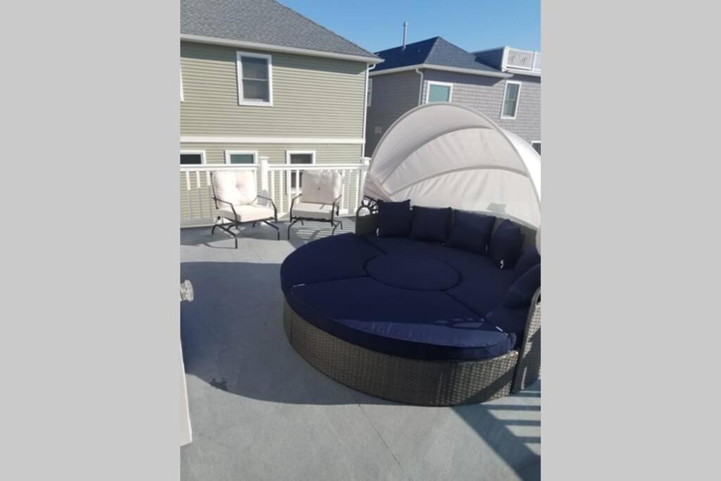 Ocean And Beach Views From Five Decks In Ortley Beach Seaside Heights Exterior photo